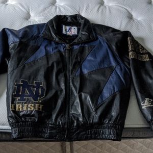 Notre Dame Leather Jacket